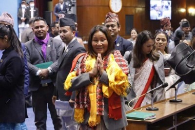 प्रतिनिधि सभामुखमा इन्दिरा रानामगर (तस्बिरहरु)